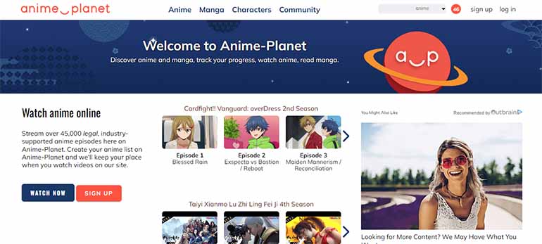 Aniwave alternative Anime-Planet