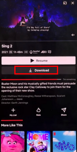 download netflix movies on android and ios