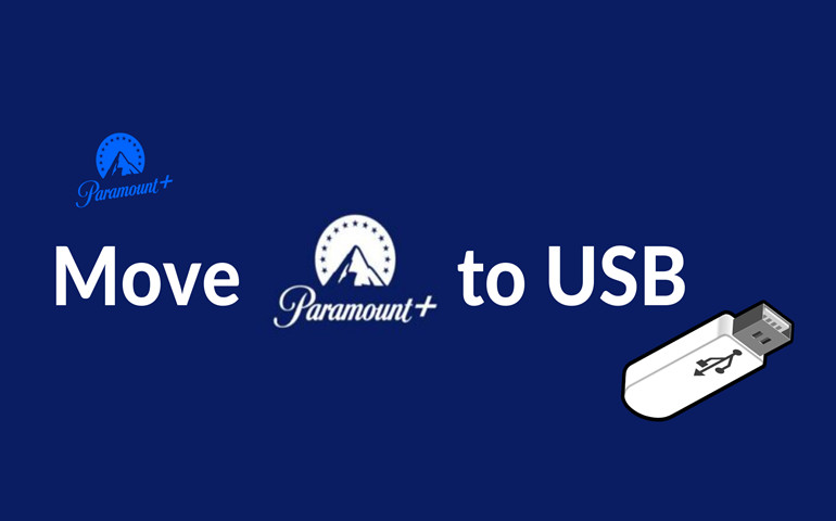 move paramount plus video to usb drive